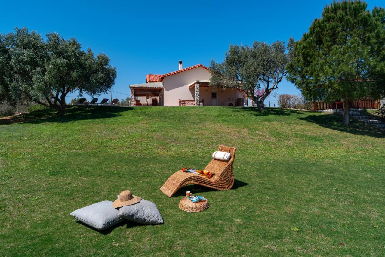 Olive Private Villa Swimming Pool 5 Bdr Kolymbia Rhodes Extérieur photo
