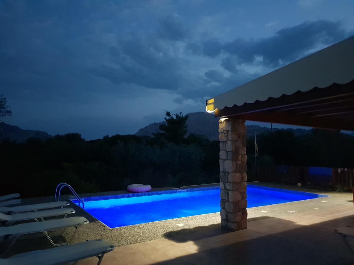 Olive Private Villa Swimming Pool 5 Bdr Kolymbia Rhodes Extérieur photo
